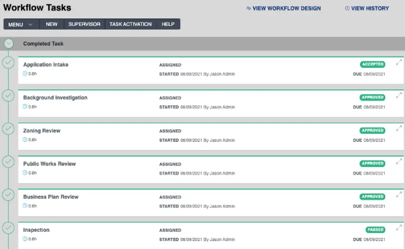 Application Routing Workflow