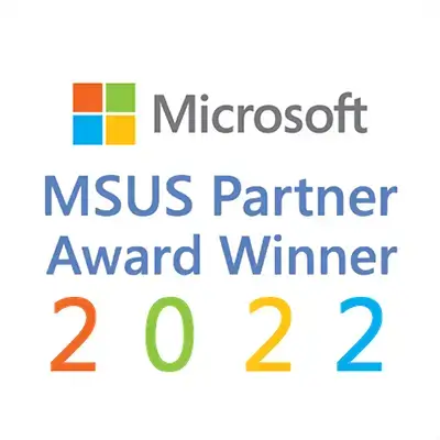 Microsoft MSUS Partner Award 2022