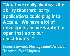 Management Analyst Jason Stewart with Tacoma, Washington Uses the Accela Civic Platform