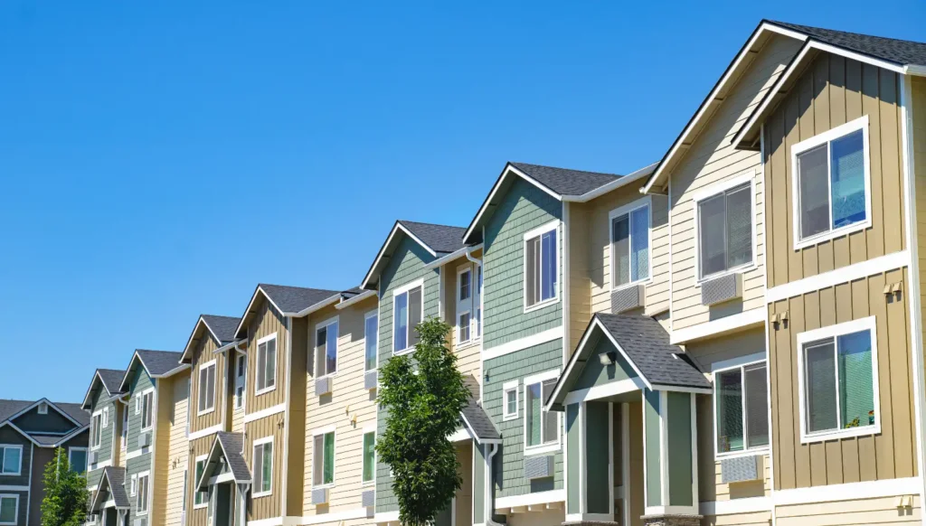 houses in a row