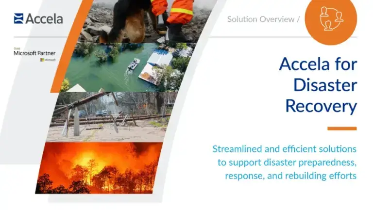 accela disaster recovery solution overview