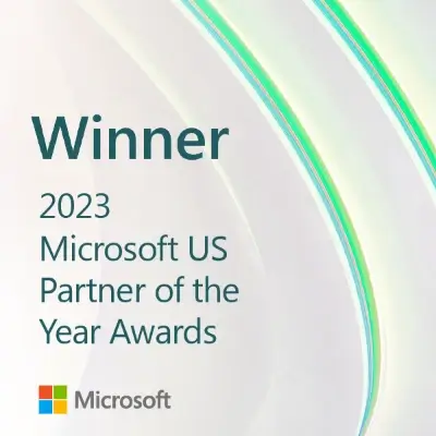 Microsoft US Partner of the Year Award Winner 2023
